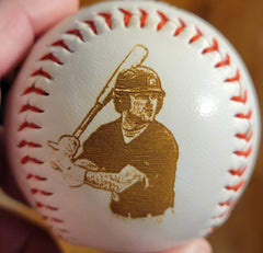 Laser Engraved Baseball