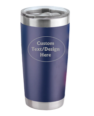Laser engraved stainless steel Tumbler